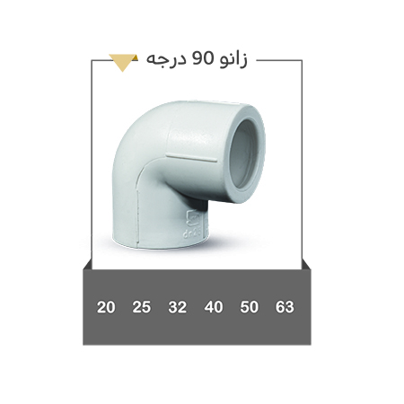 خرید زانو 90 درجه در انواع سایز کاربردی